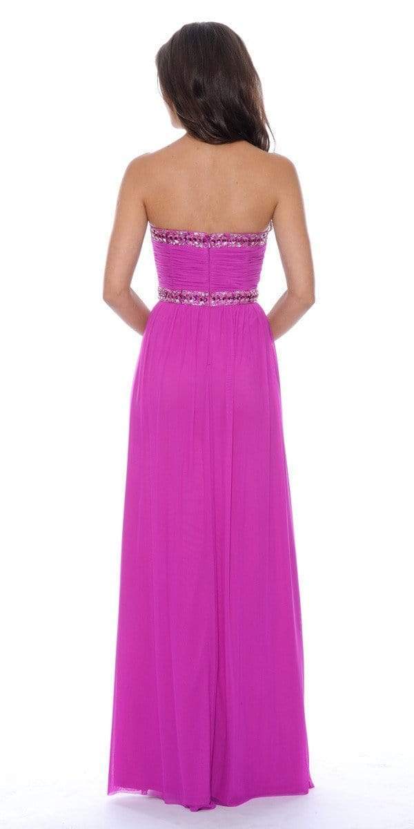 Decode 1.8 - Bedazzled Strapless Sweetheart Gown 181488 Special Occasion Dress