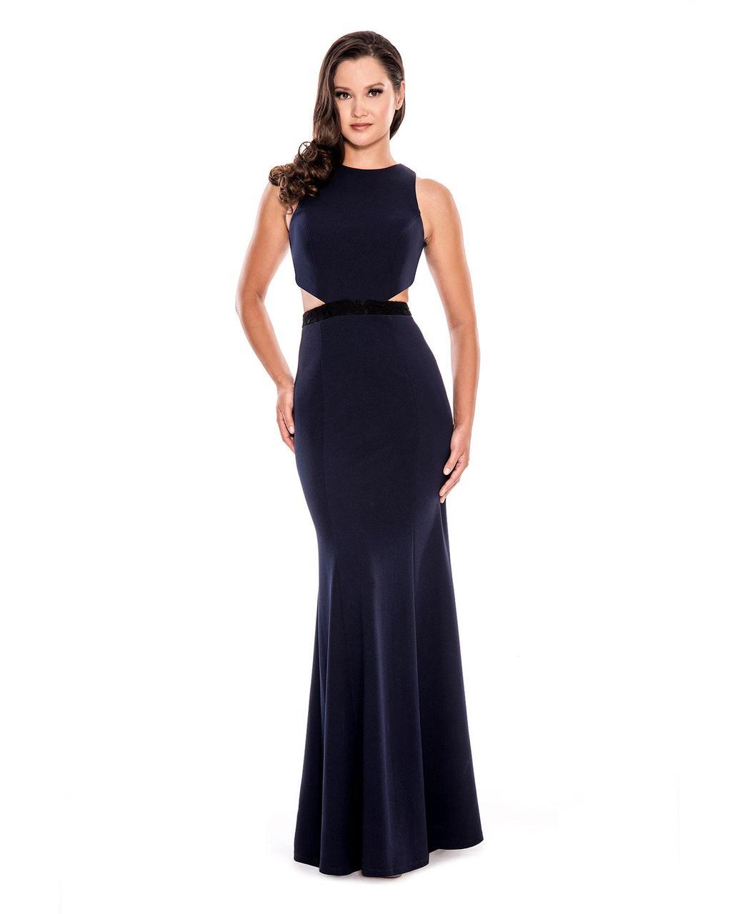 Decode 1.8 - Halter Neck Crepe Dress 183607 Special Occasion Dress