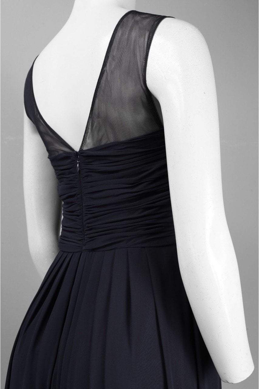Decode 1.8 - Crystal Accented A-line Dress 182478 in Blue