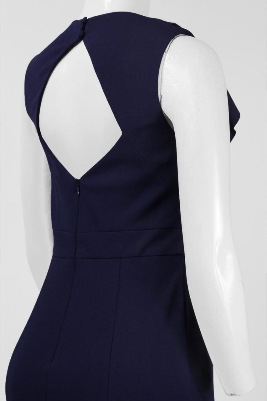 Decode 1.8 - Sleeveless Long Dress with Back Hole 183468 in Blue