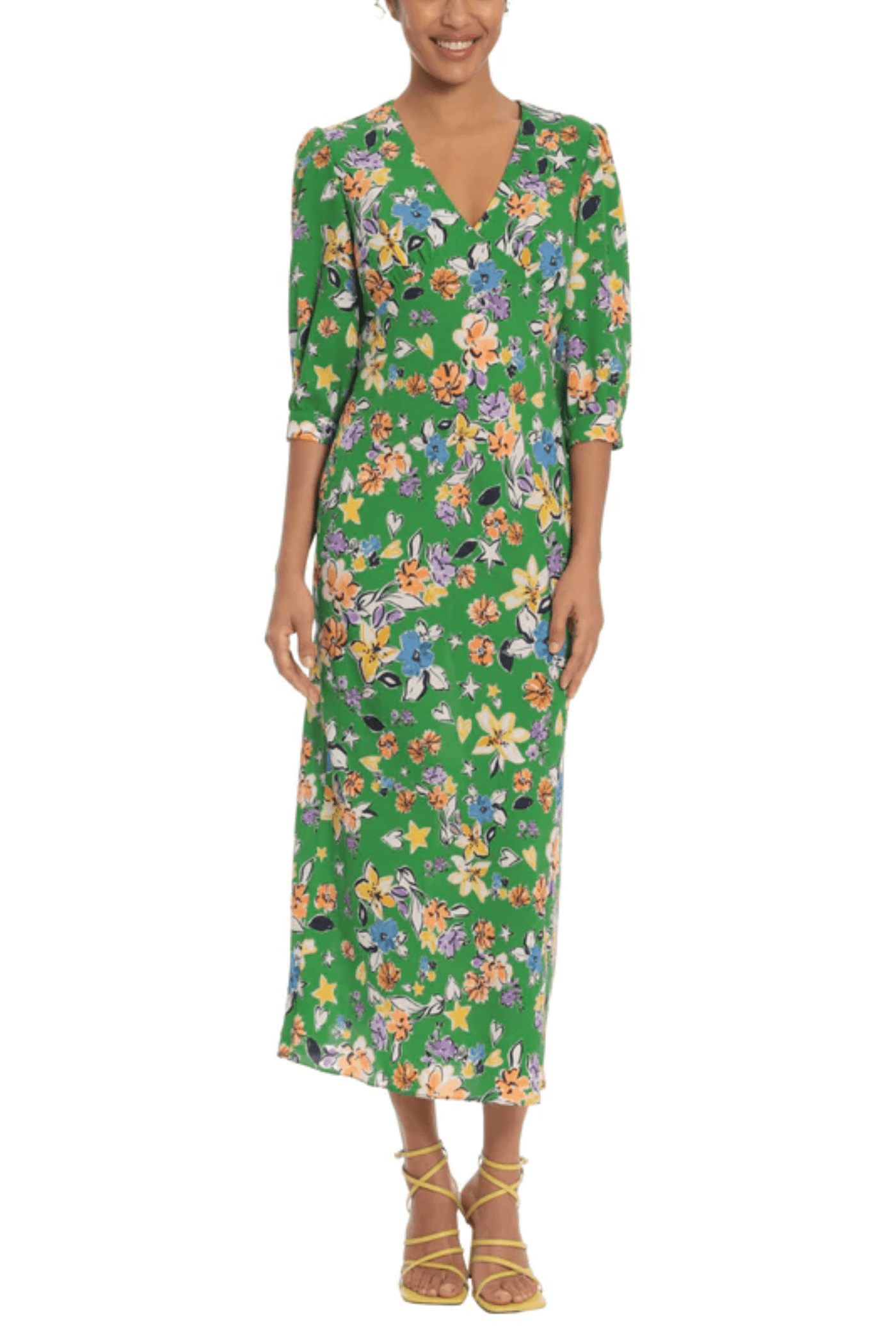 donna morgan dresses Donna Morgan D7997M - Tea-Length Bubble Crepe Sheath Dress