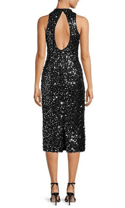 Donna Morgan D8221M - High Neck Sequined Dress Special Occasion Dress