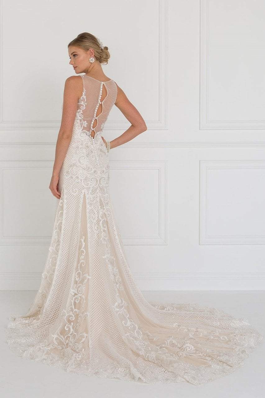 Elizabeth K Bridal GL1588 | Long Sheath Dress Elizabeth K Bridal GL1588 | Long Sheath Dress