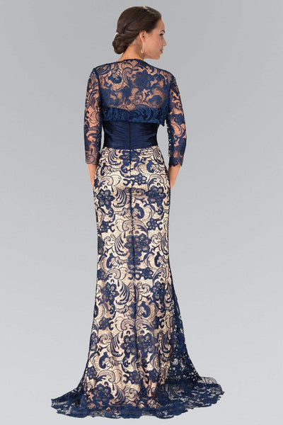 Elizabeth K - GL1419 Embellished Lace Sweetheart Trumpet Dress Special Occasion Dress