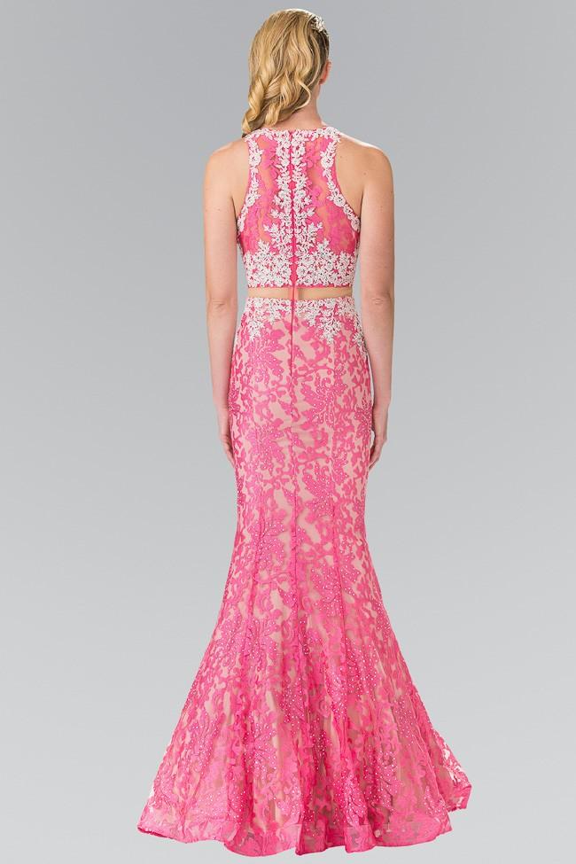 Elizabeth K - GL2271 Two-Piece Lace Long Dress Special Occasion Dress
