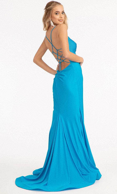 Elizabeth K GL3035 - Lace Up Back Mermaid Prom Dress Special Occasion Dress