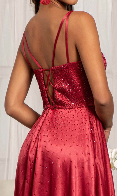 Elizabeth K GL3039 - Beaded Sweetheart A- line Dress Prom Dresses