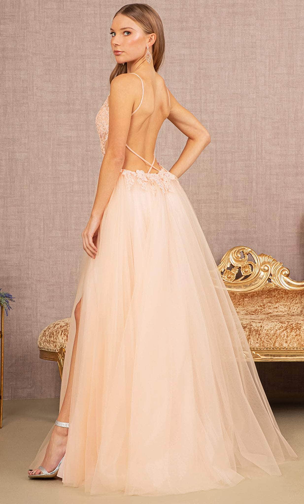 Elizabeth K GL3152 - Embroidered Bodice A-line Prom Dress Special Occasion Dress