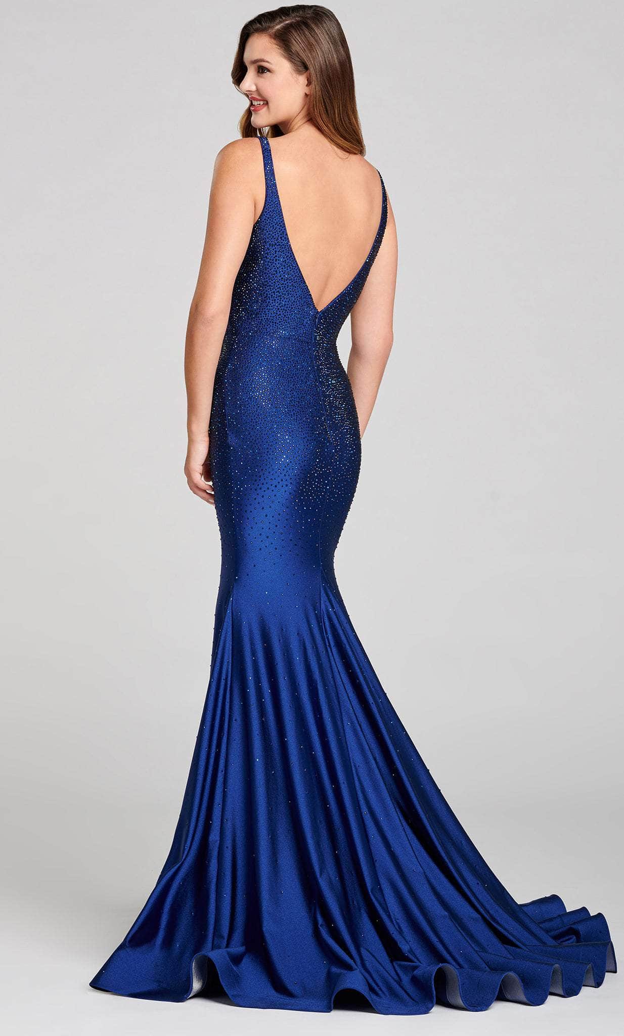 Ellie Wilde EW121007 - Tulle Cape Gown