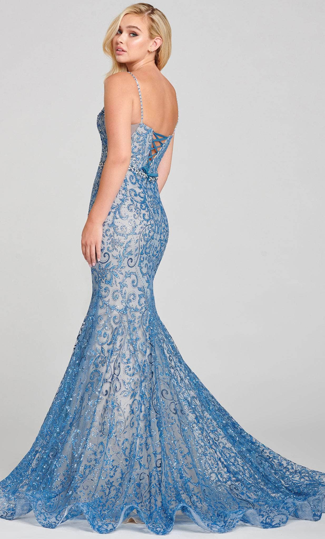 Ellie Wilde EW121045 - Sleeveless Mermaid Dress