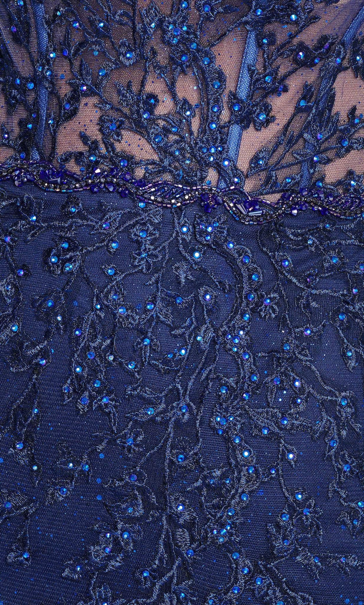 Ellie Wilde EW121052 - Off Shoulder Lace Gown