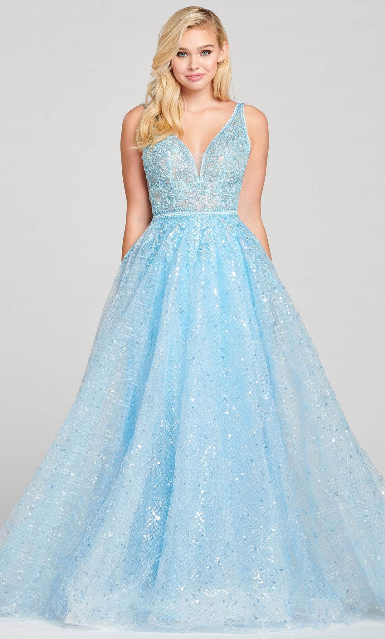 Ellie Wilde EW121057 - Sleeveless A-line Gown