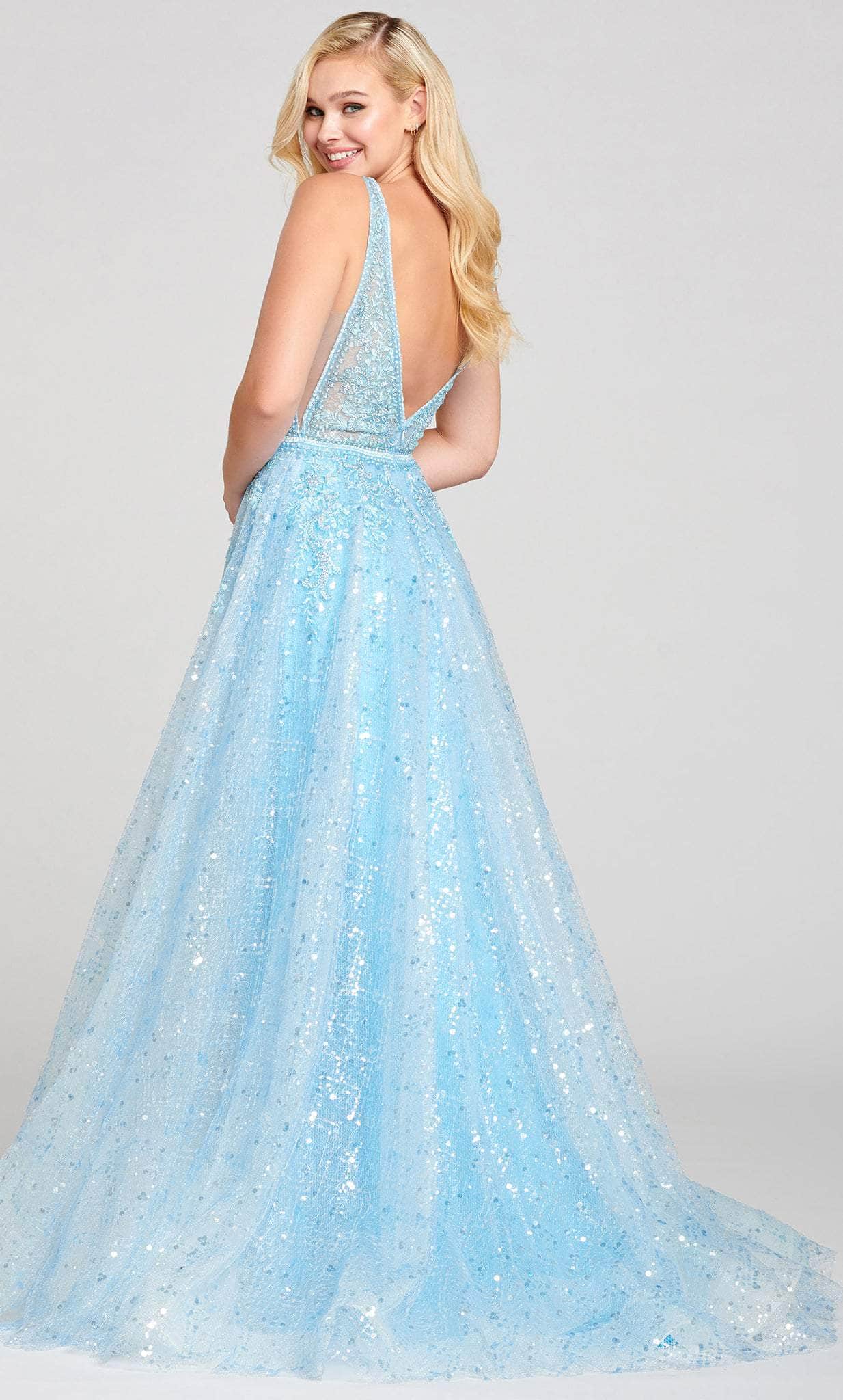 Ellie Wilde EW121057 - Sleeveless A-line Gown