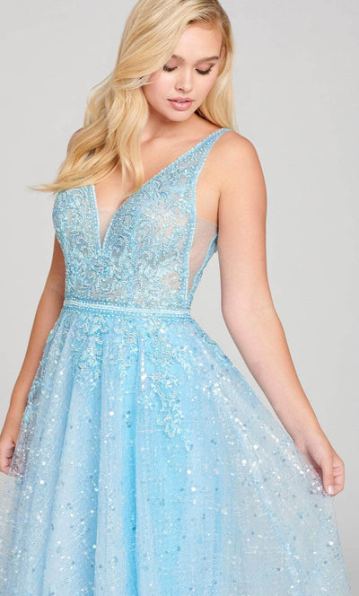 Ellie Wilde EW121057 - Sleeveless A-line Gown