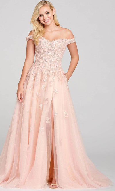 Ellie Wilde EW121063 - Off-Shoulder Gown