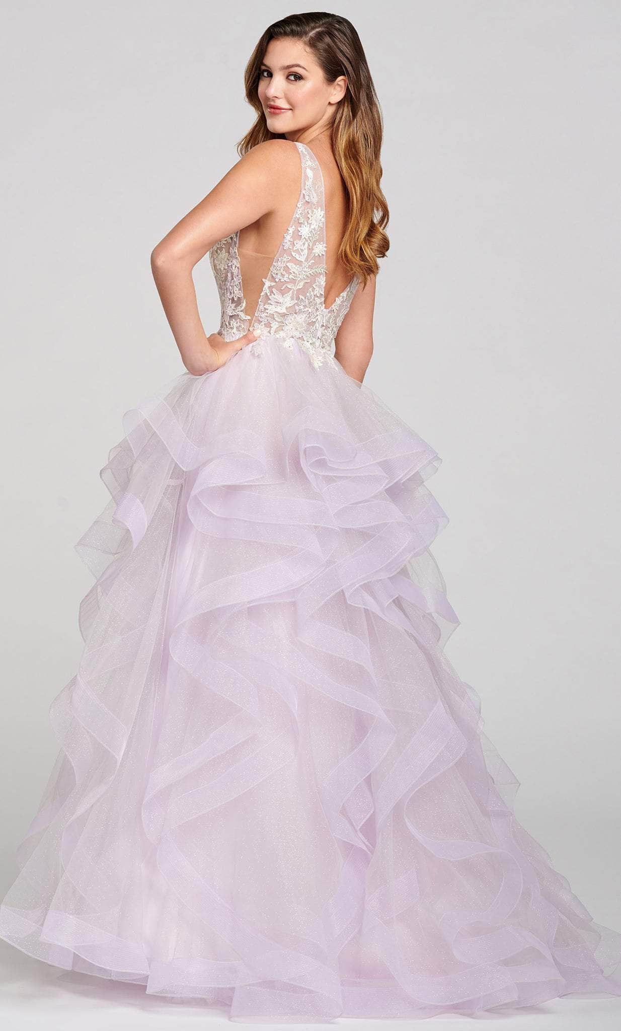 Ellie Wilde EW121064 - Sleeveless Ruffle Gown