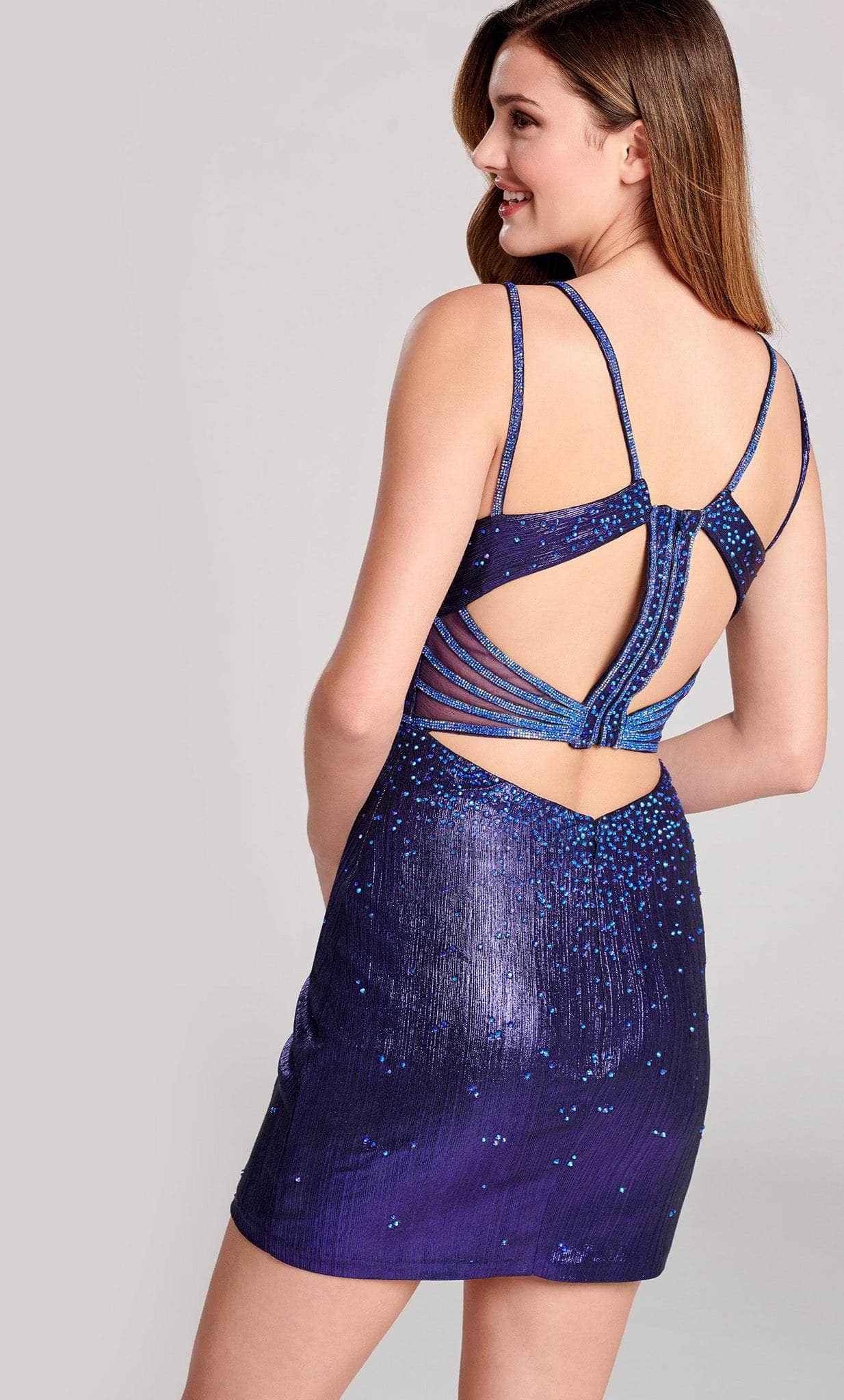 Ellie Wilde EW22021S - Stone Embellished Dress