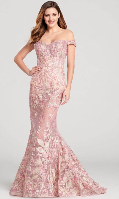 Ellie Wilde EW22027 - Off-Shoulder Gown