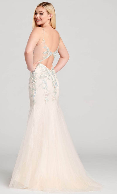 Ellie Wilde EW22037 - V-Neck Dress