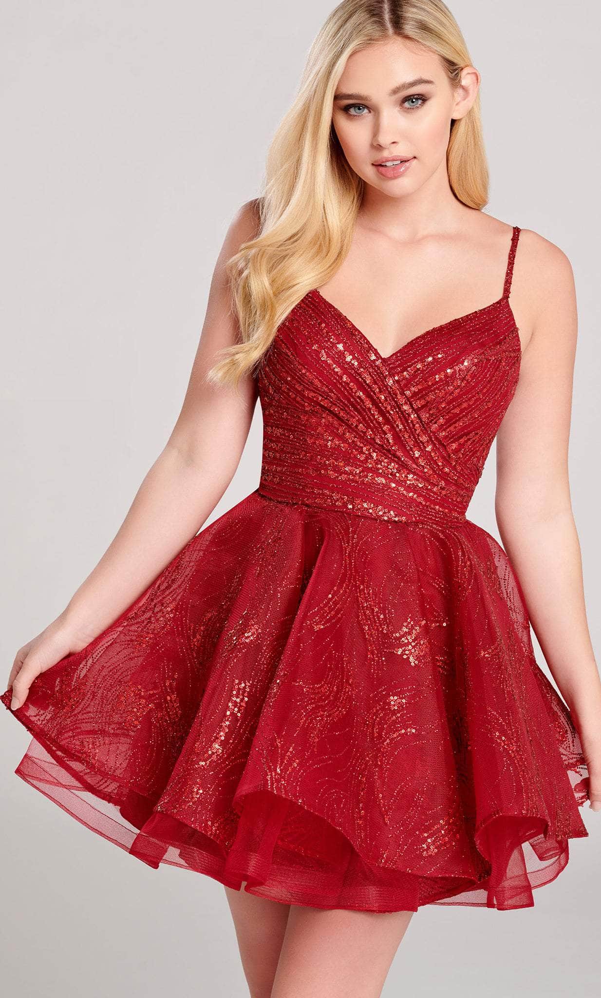 Ellie Wilde EW22046S - Sequin Dress