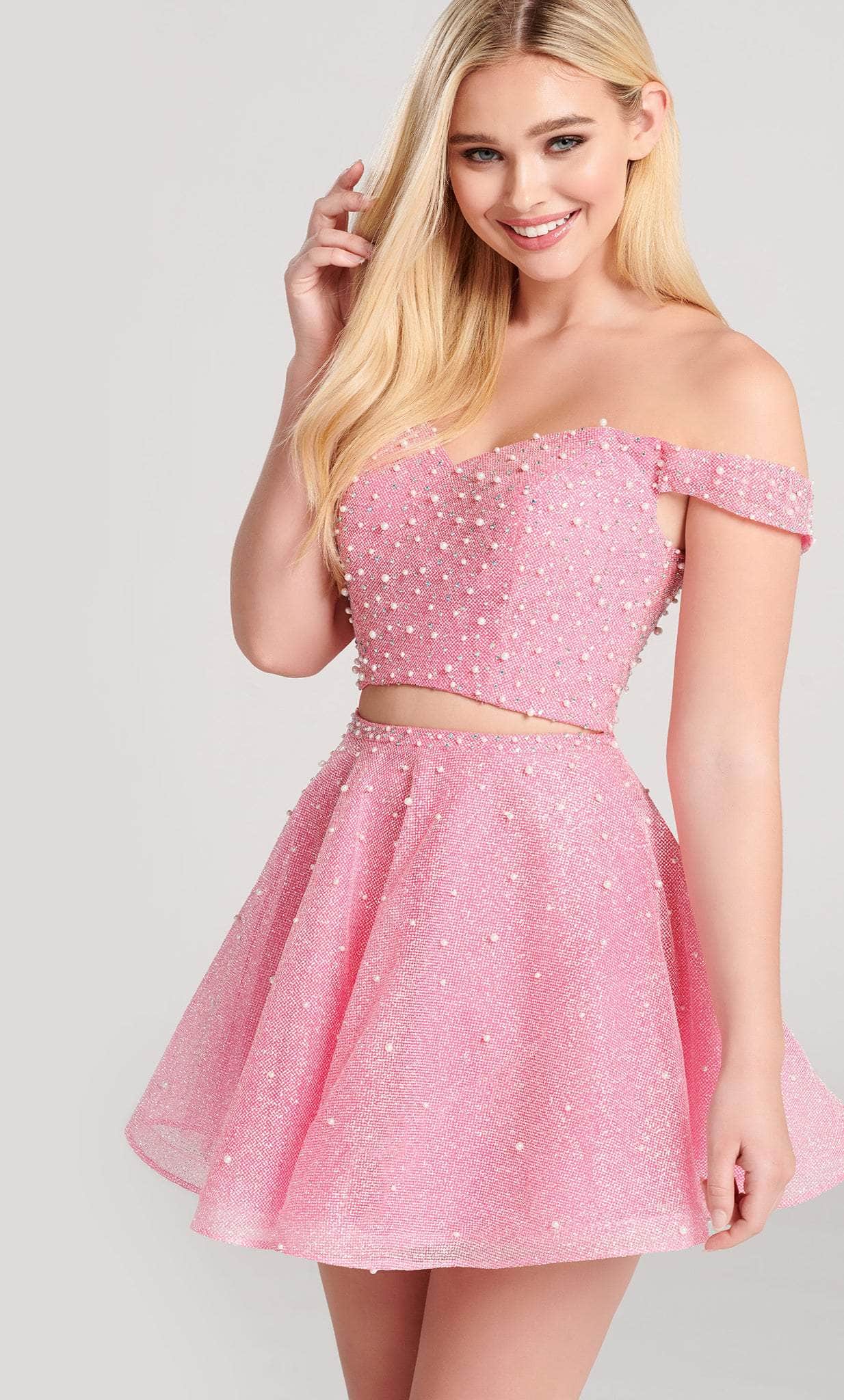 Ellie Wilde EW22061S - Off-Shoulder Dress
