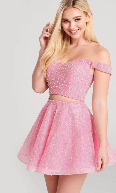 Ellie Wilde EW22061S - Off-Shoulder Dress