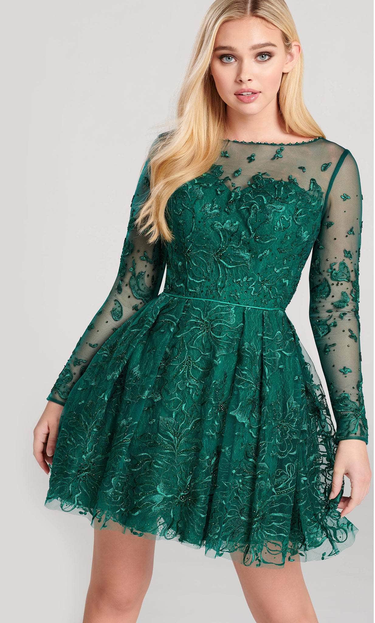 Ellie Wilde EW22062S - Long Sleeve Dress