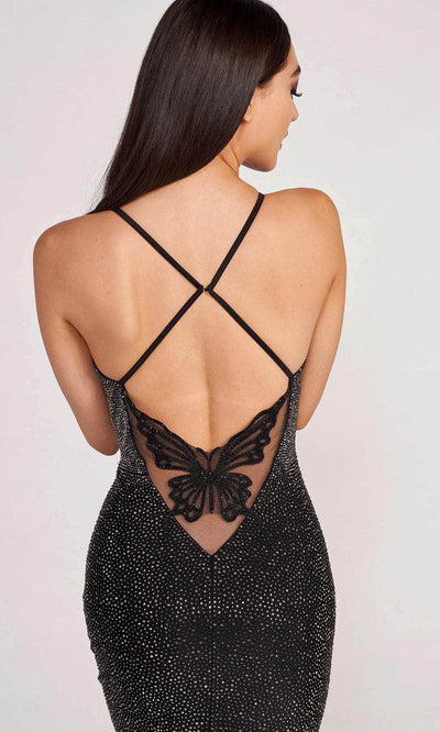 Ellie Wilde EW34005 - Butterfly Back Mermaid Prom Dress Special Occasion Dress