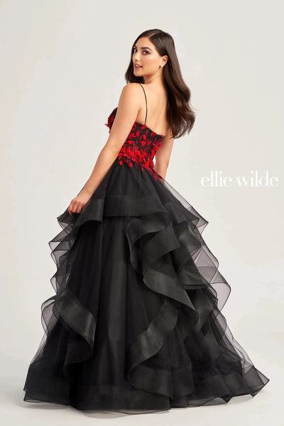 Ellie Wilde EW35070 - Sweetheart Neck Corset Ballgown