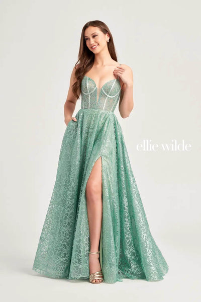 Ellie Wilde EW35216 - Sweetheart A-line Gown