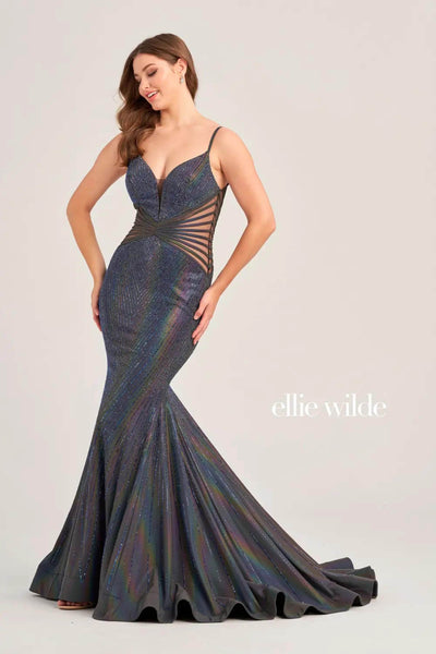 Ellie Wilde EW35704 - Embellished V-Neck Gown