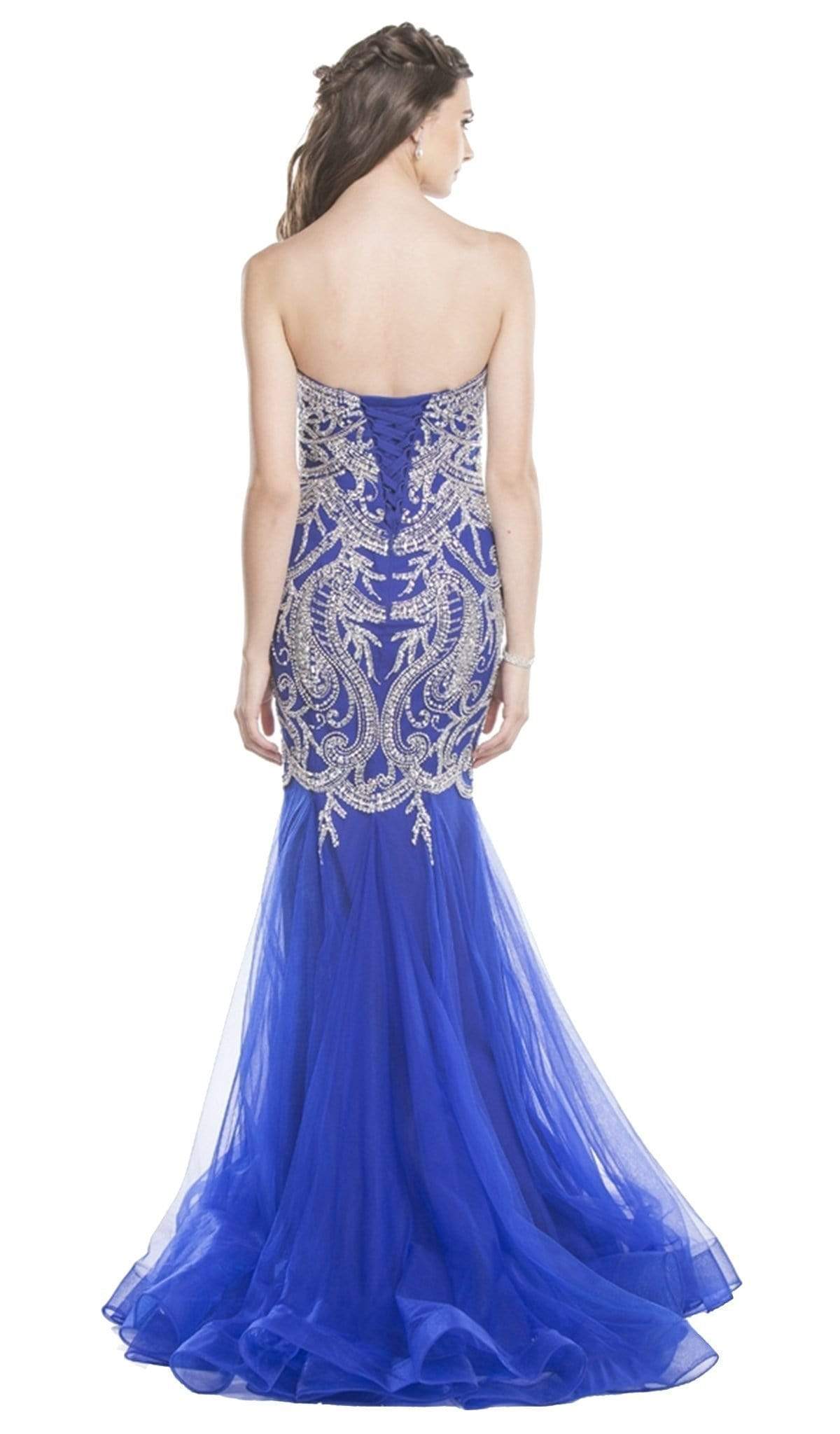 Embellished Sweetheart Mermaid Evening Dress Evening Dresses