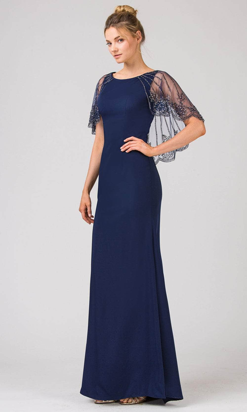 Eureka Fashion 7003 - Bateau Sheath Formal Gown Mother of the Bride  Dresses