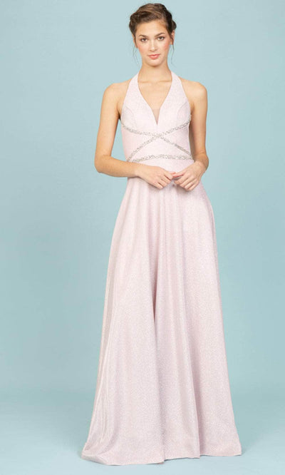Eureka Fashion 8700 - Halter Sleeveless Gown Prom  Dresses