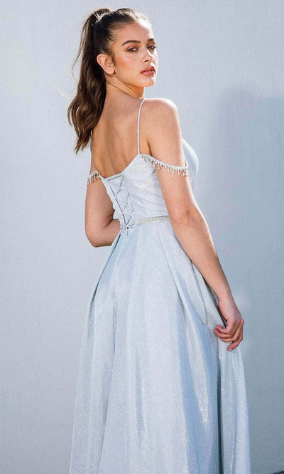 Eureka Fashion 9800 - Glittered Sleeveless Evening Gown Evening Gown