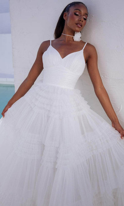 Eureka Fashion 9888 - Sleeveless Glitter Prom Ballgown Ball Gowns