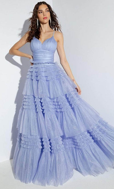 Eureka Fashion 9888 - Sleeveless Glitter Prom Ballgown Ball Gowns