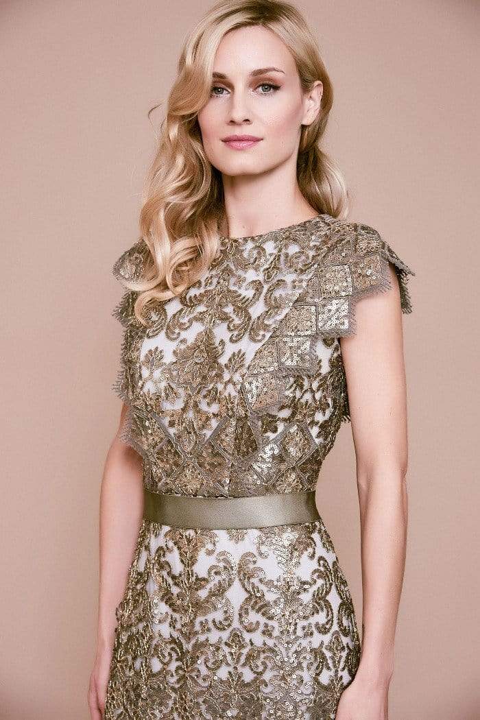 Tadashi Shoji - Nishay Sequin Embroidered Gown Mother of the Bride Dresses