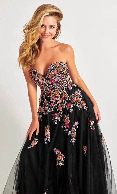 Faviana 11028 - Floral Gown