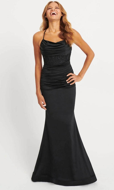 Faviana 11043 - Cowl Neck Gown