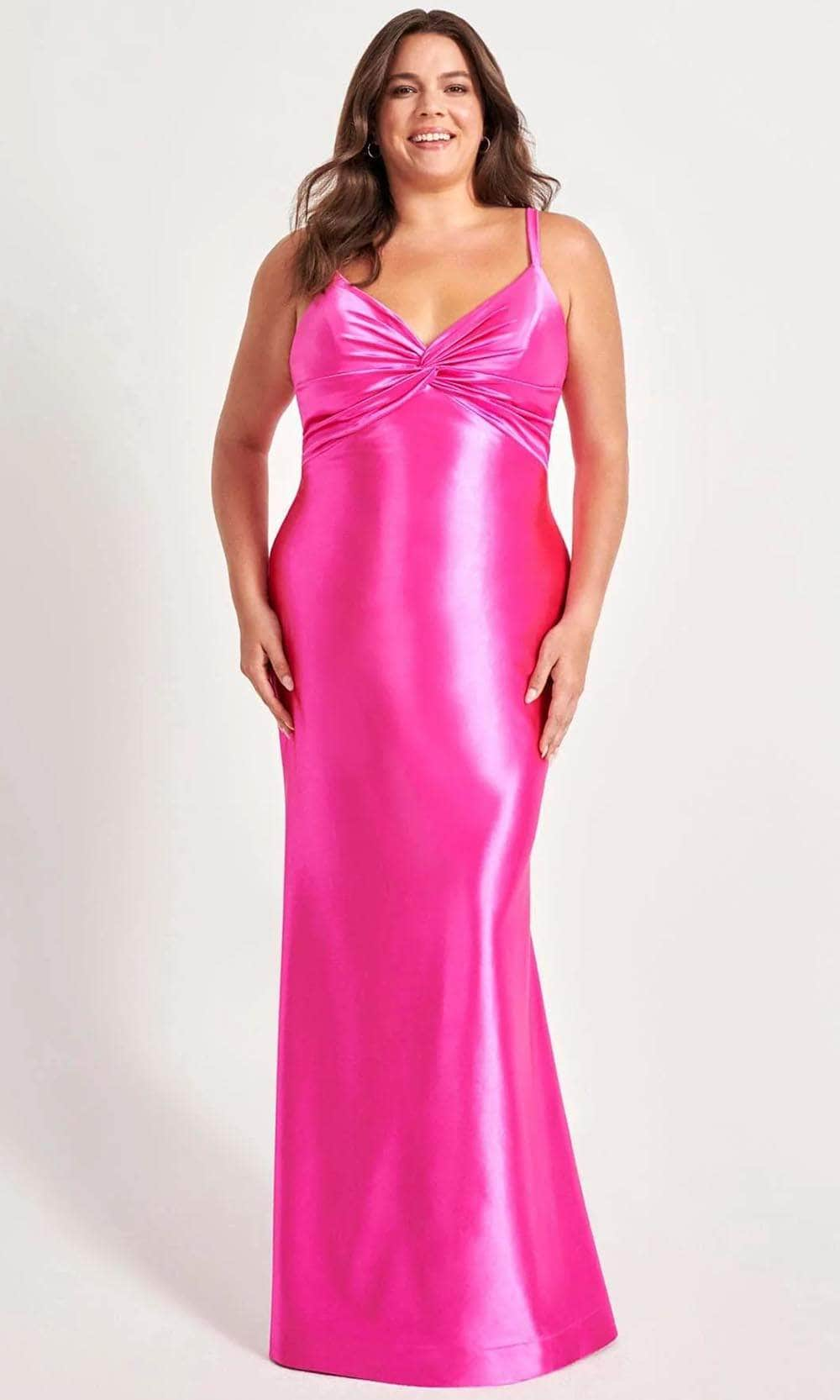 Faviana 9549 - Sleeveless Gown 12W / Lipstick