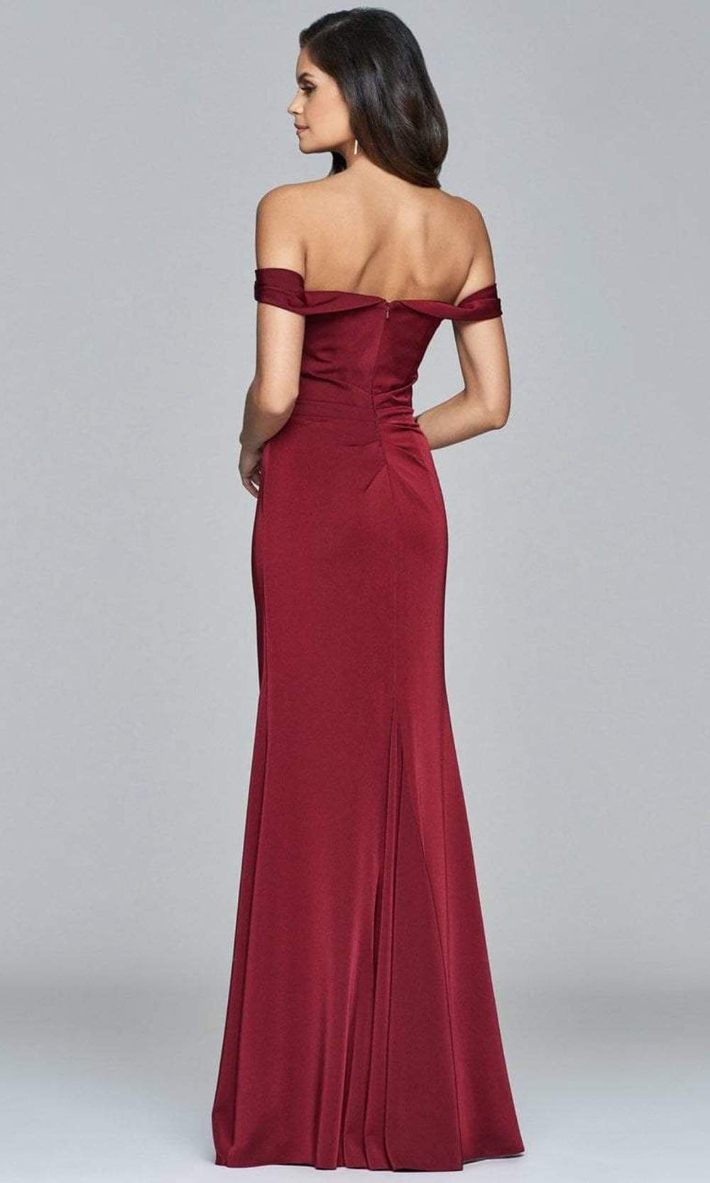 Faviana - Off-Shoulder Drape Gown 8083 Prom Dresses