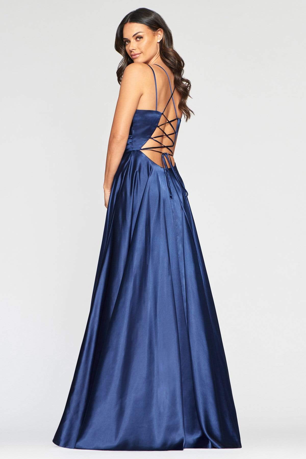 Faviana S10429 Prom Dress - Navy | NewYorkDress Faviana S10429 Prom Dress - Navy | NewYorkDress