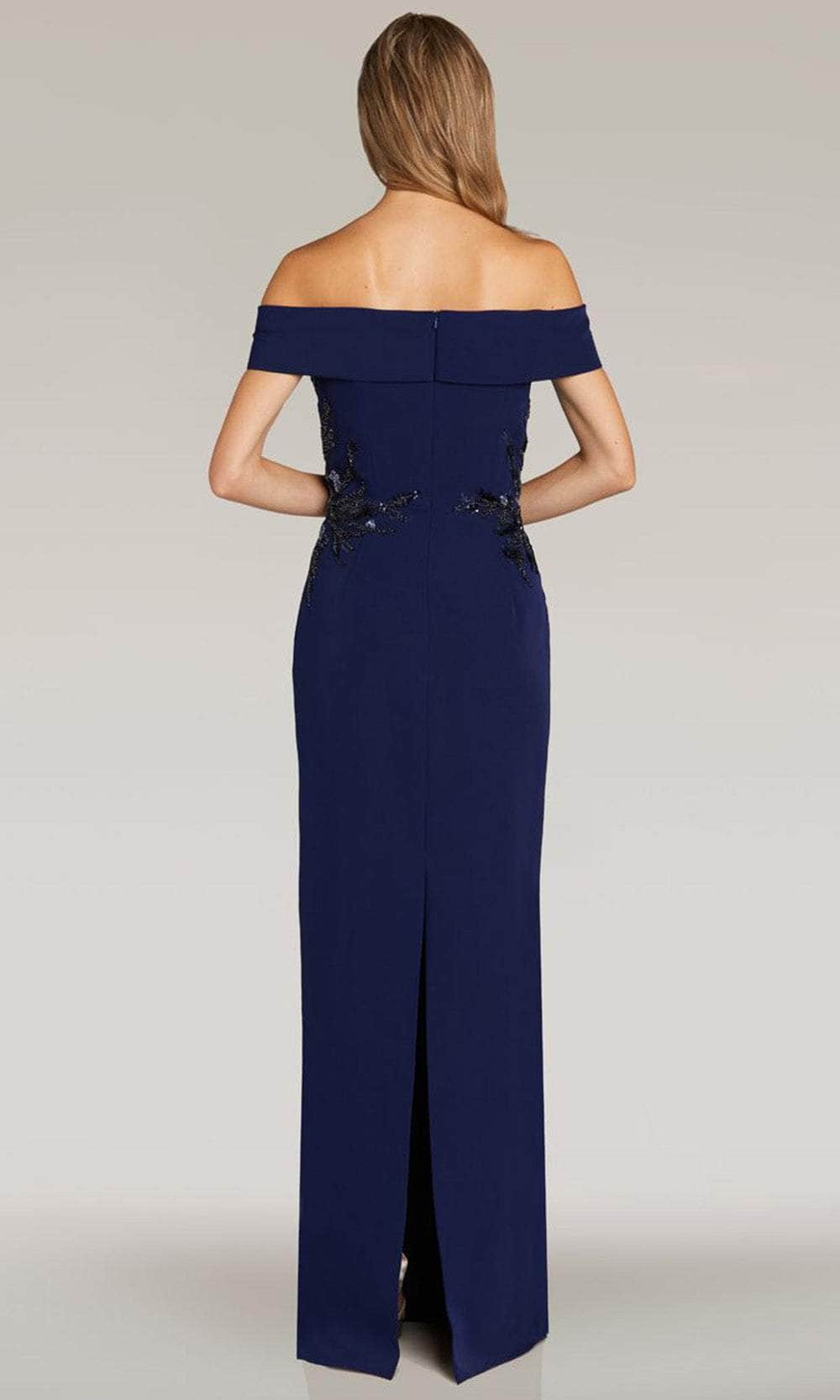 Feriani Couture 18336 - Off Shoulder Column Evening Gown Evening Dresses 