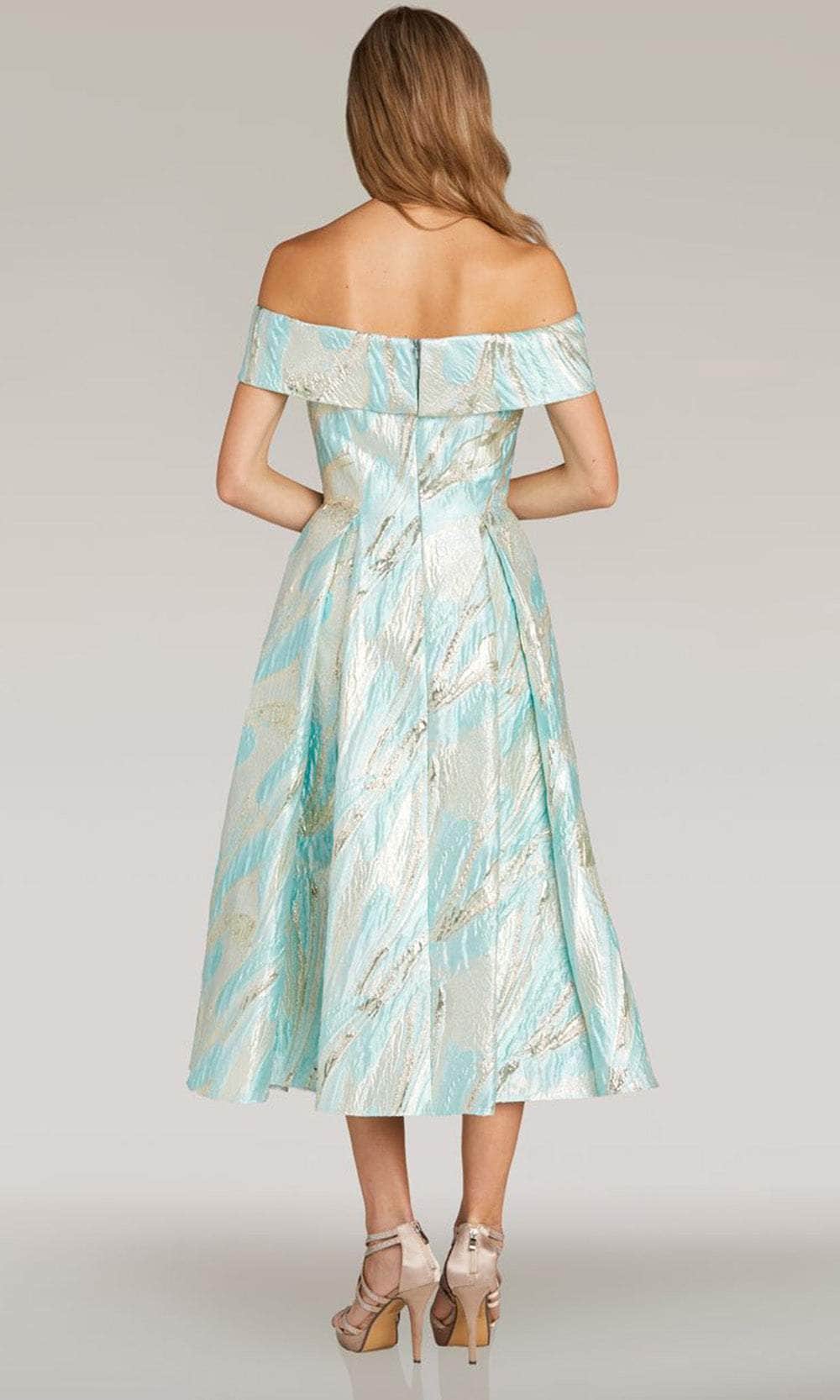 Feriani Couture 18341 - Straight Across A-Line Evening Dress Evening Dresses 