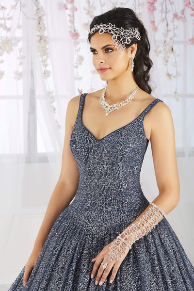 Fiesta Gowns - 56373 Shimmering Sleeveless Sweetheart Neck Ballgown Special Occasion Dress