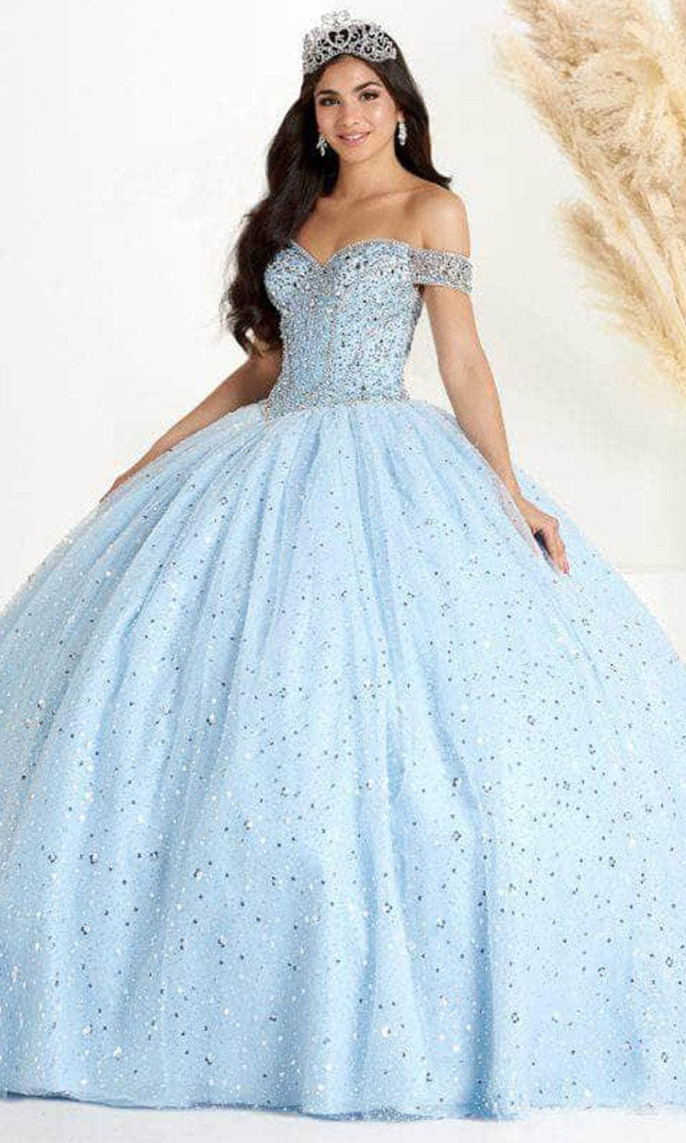 Fiesta Gowns 56452 - Shimmering Off-shoulder Ballgown Special Occasion Dress