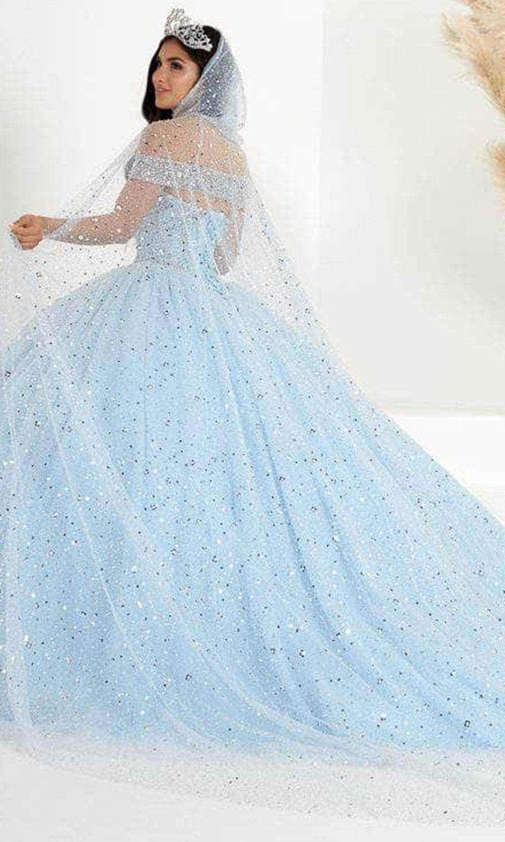 Fiesta Gowns 56452C - Beaded Off-shoulder Ballgown Special Occasion Dress