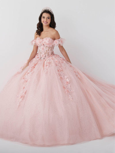 Fiesta Gowns 56465 - Strapless Corseted Quinceanera Gown Special Occasion Dress