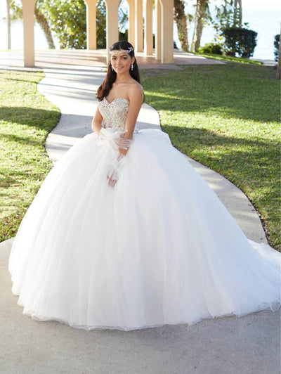 Fiesta Gowns 56485 - Strapless Sweetheart Ballgown Special Occasion Dress